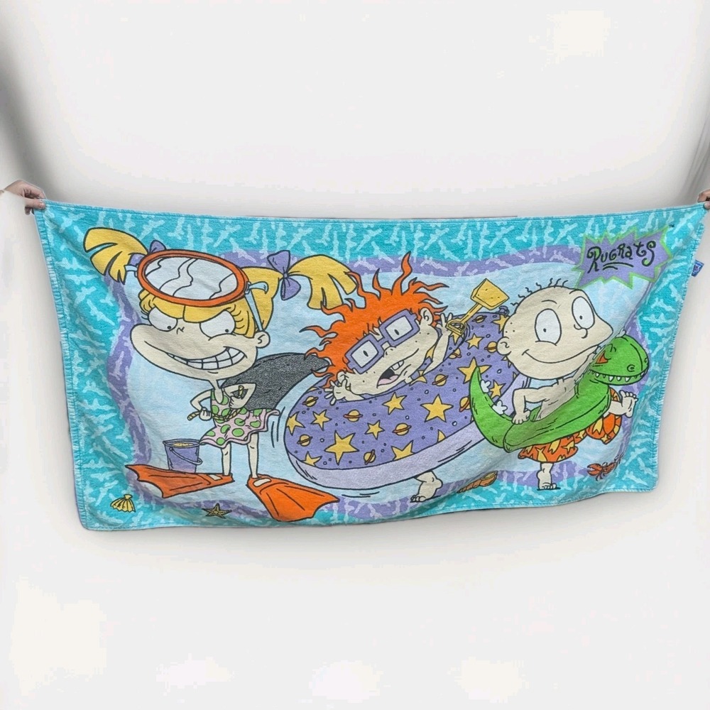 Vintage Jay Franco Nickelodeon Rugrats Beach Towel